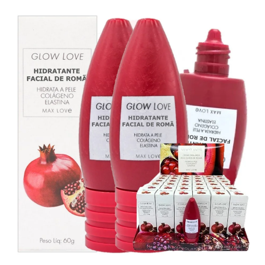 Hidratante Facial Roma Glow Love 60g - Max Love — miniatura 2
