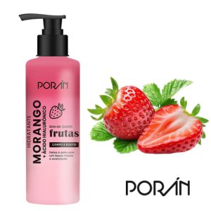 Hidratante Morango 160ml - Poran — miniatura 2