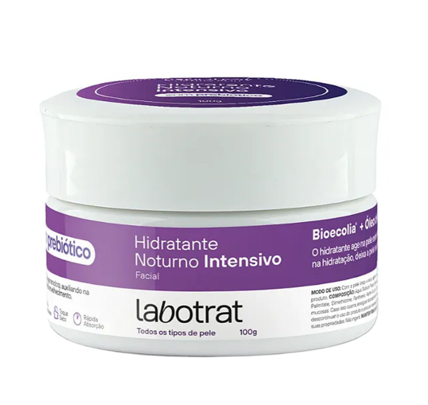 HIDRATANTE NOTURNO INTENSIVO 100G - LABOTRAT - imagem 1