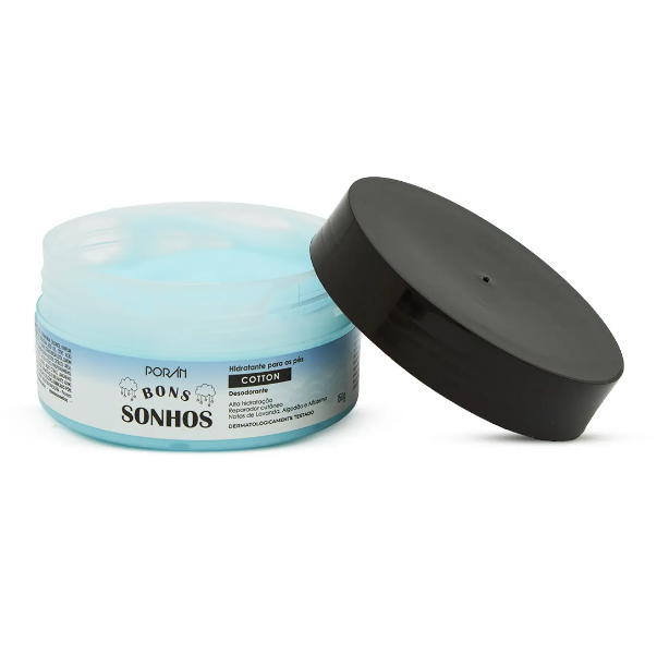 Hidratante Para Os Pes Bons Sonhos Cotton 150g - Poran — miniatura 3