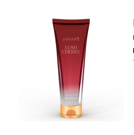 Hidratante Perfumado Lush Cherry 240ml. Pokoloka