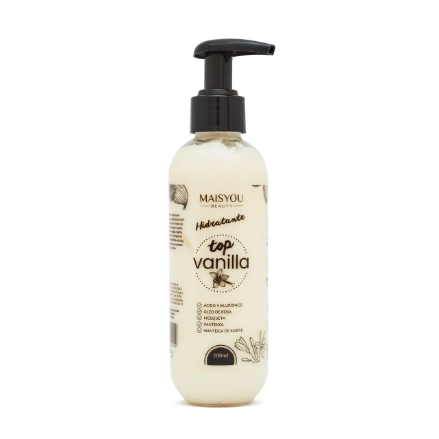 HIDRATANTE TOP VANILLA  200ML - MAIS YOU - imagem 1