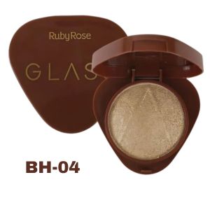 ILUMINADOR BAKED GLASS 9G HB-F1604 - RUBY ROSE COR:COR-04