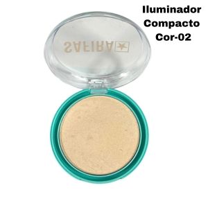 Iluminador Compacto Linha Green ( 4 Tons ) - Safira Cor:cor-02