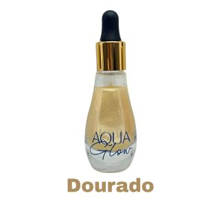 Iluminador Corporal Aqua Glow 10g ( 3 Tons ) - Miamake Cor:dourado