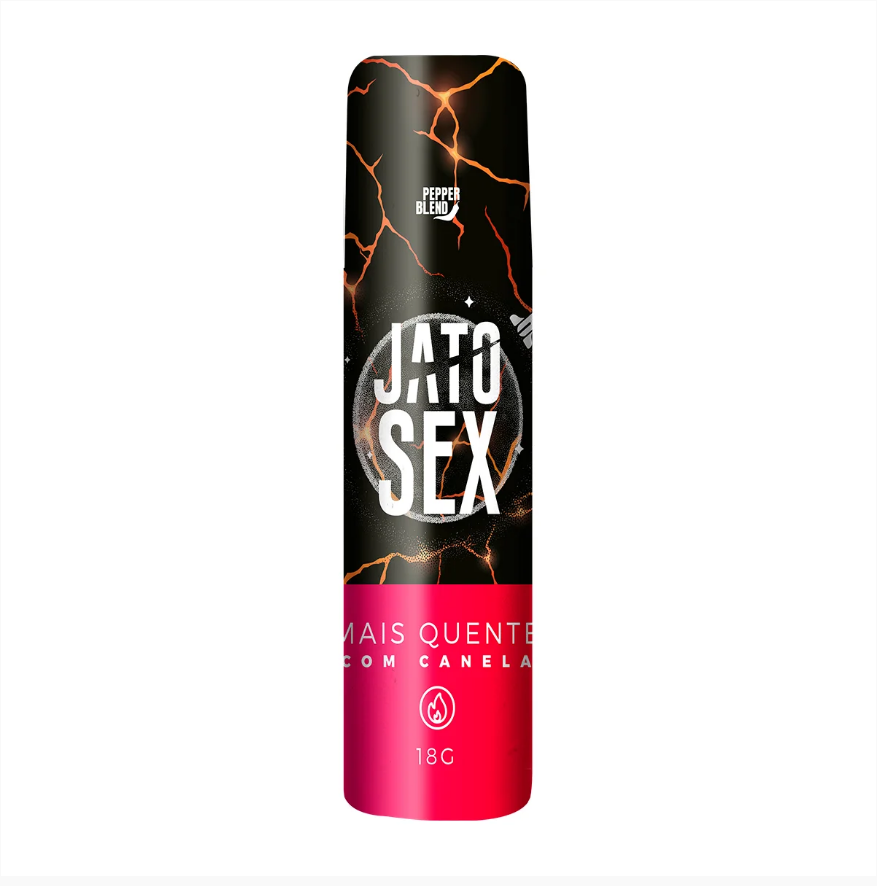 JATO SEX MAIS QUENTE COM CANELA GEL EXCITANTE 18G PEPPER BLEND - imagem 1