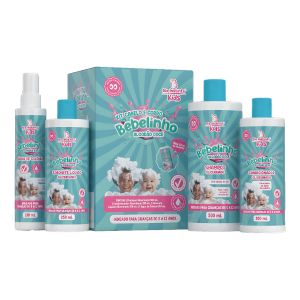 Kit Cabelo e Corpo Kids Bebelinho Algodao Doce - Bio Instinto