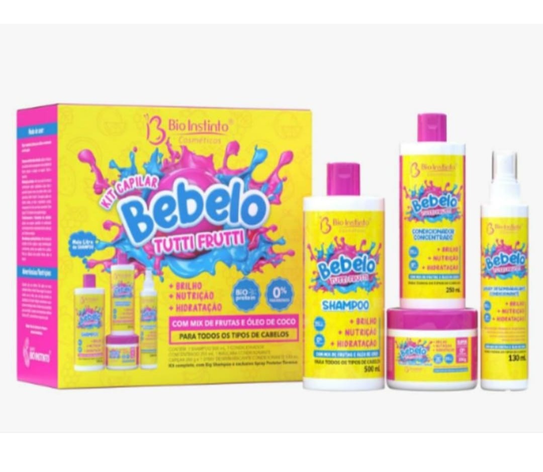Kit Capilar Bebeloo (tutti Fruit) -Bio Instinto