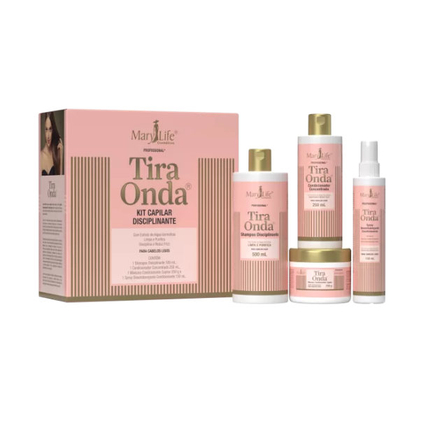 Kit Capilar Disciplinante Tira Onda Mary Life - Bio Instinto
