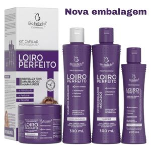 Kit Capilar Loiro Perfeito- Bio Instinto — miniatura 2