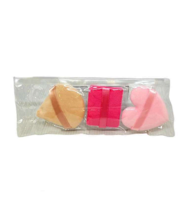 Kit Com 3 Esponjas Para Maquiagem - Mey — miniatura 2
