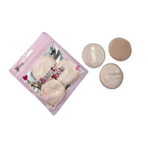 Kit Com 3 Esponjas Redonda Para Maquiagem - Jony
