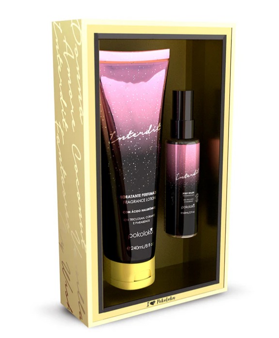 Kit Loka Gold Interdit (hidratante 240ml + Body Splash 60ml )- Pokoloka