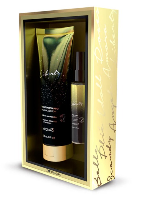 Kit Loka Gold Liberty (hidratante 240ml+body Splash 60ml) - Pokoloka