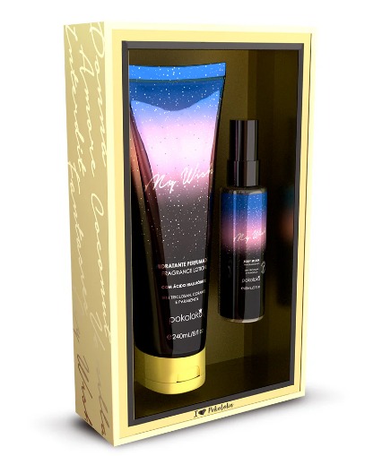Kit Loka Gold My Wish (hidratante 240ml+body Splash 60ml ) - Pokoloka