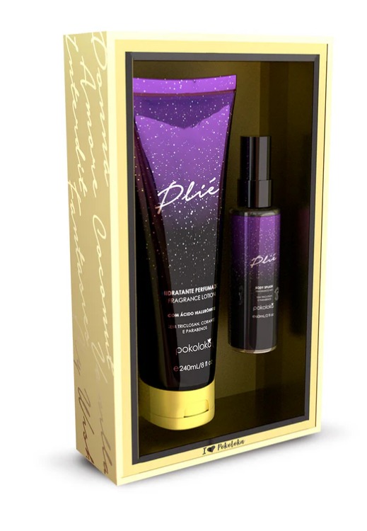 Kit Loka Gold Plié (hidratante 240ml+body Splash 60ml) - Pokoloka