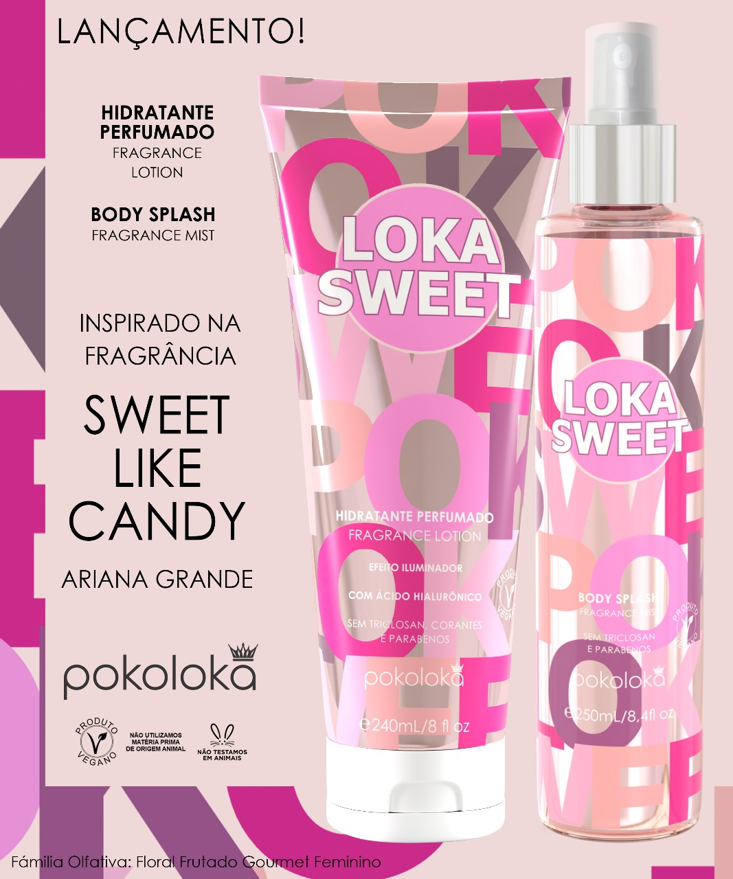 Kit Loka Silver Loka Sweet (hidratante 240ml+bods Splash 60ml)- Pokoloka — miniatura 3