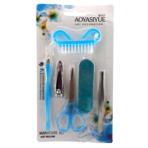 Kit Manicure Com Escovinha (cores Diversas) - Royal