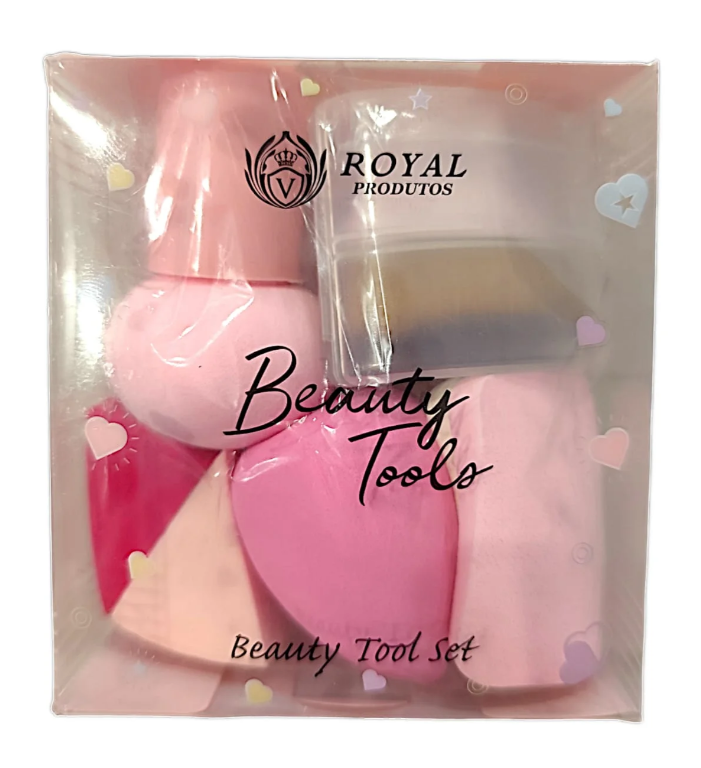 Kit Pincel Magico Com 6 Esponjas Diversas - Royal — miniatura 2