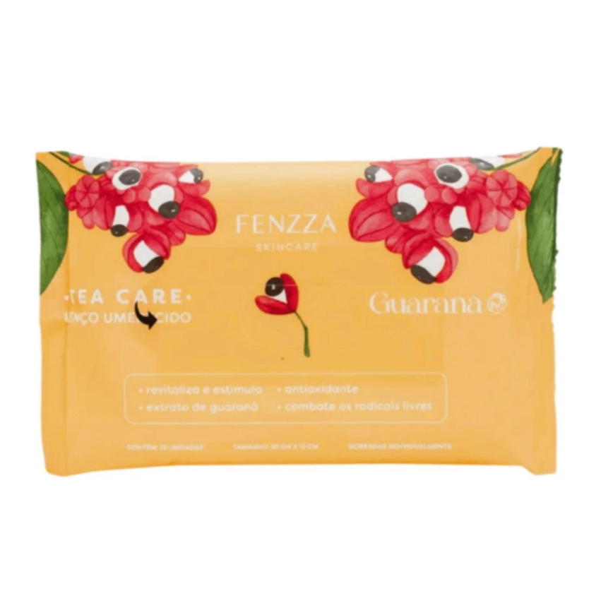 Lenço Umedecido Guarana Fenzza