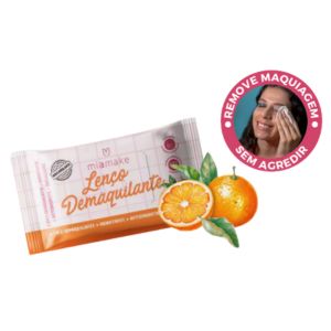 Lenços Demaquilante Colageno + Vitamina C 4x1 - Miamake