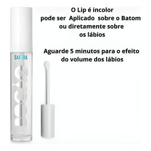 Lip Bocão Incolor - Safira — miniatura 2