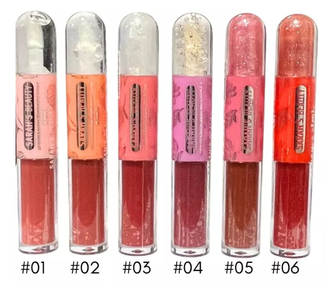 Lip Gloss e Batom Liquido 2 Em 1 Matte Double ( 06 Cores ) - Sarah'S Beauty Cor:sb04 — miniatura 2
