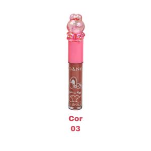 LIP GLOSS LOVE COELHINHO - LUA E NEVE COR:03 - imagem 1