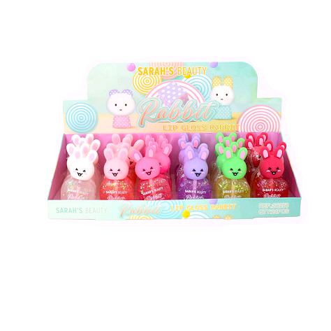 Lip Gloss Rabbit ( 06 Cores ) - Sarah'S Beauty Cor:sb05 — miniatura 3