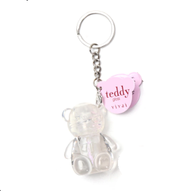 Lip Gloss Teddy Chaveiro ( 6 Cores ) - Vivai Cor:01