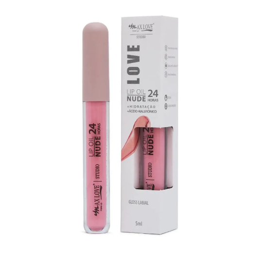 LIP OIL 24H NUDE COR 805 -MAX LOVE - miniatura 2