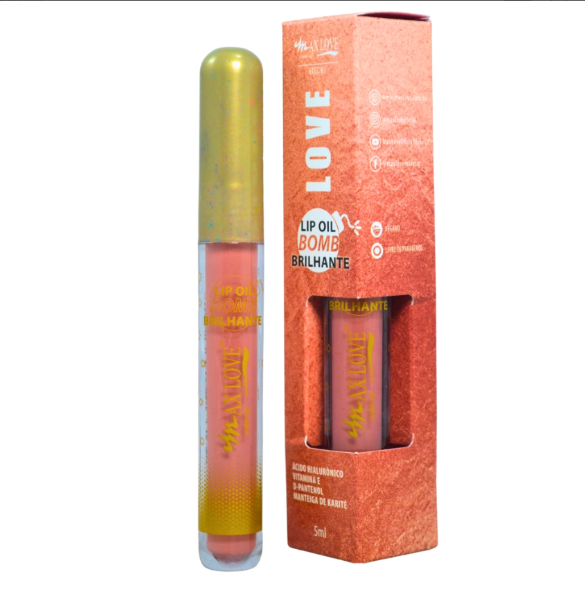 LIP OIL BOMB BRILHANTE COR 51 - MAX LOVE - imagem 1