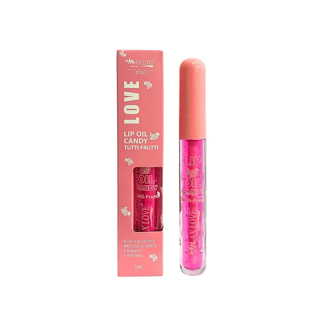LIP OIL CANDY TUTTI-FRUTI - MAX LOVE - imagem 1