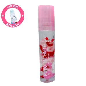 LIP OIL HIDRATANTE PURO ENCANTO INCOLOR 4 MODELOS - MIAMAKE COR:COR-ROSA