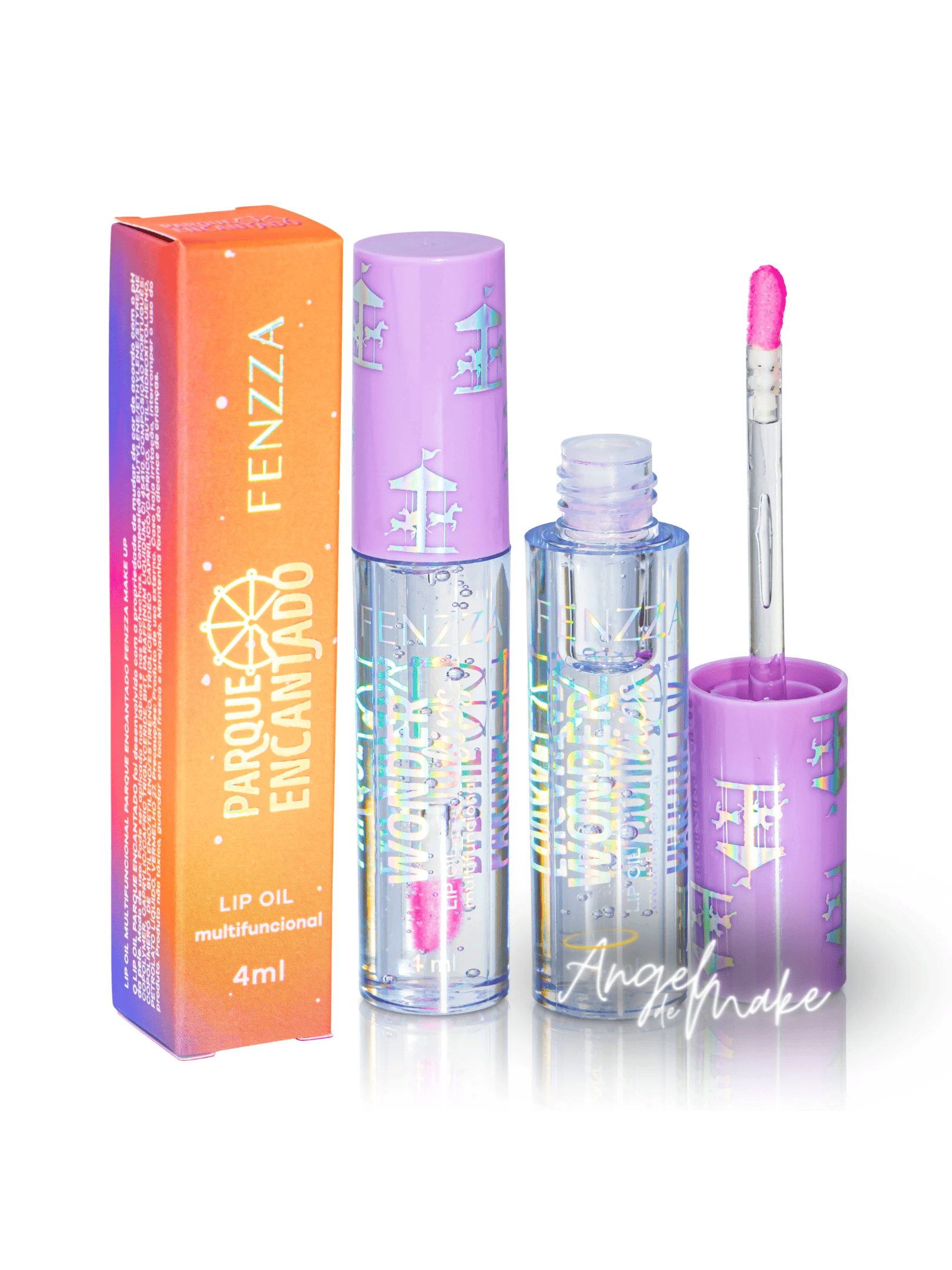 Lip Oil Multifuncional Parque Encantado Fenzza — miniatura 2