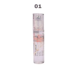 Lip Oil Vitamina e Transparente Roll-On Flor - Lua e Neve Cor:01