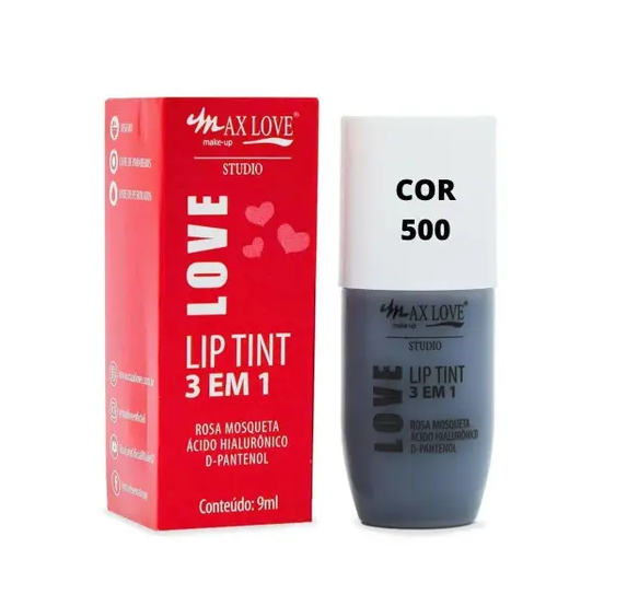 Lip Tint 3 Em 1 (cor 500) -Max Love