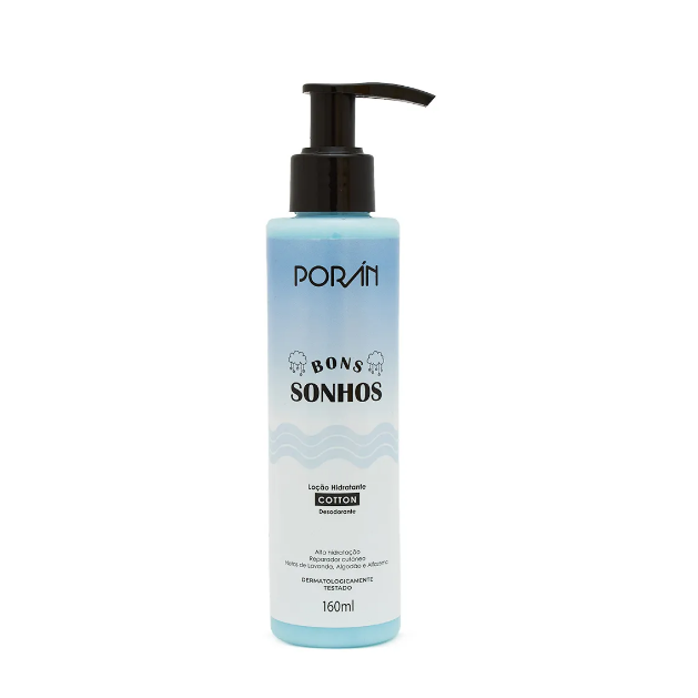 Locao Hidratante Bons Sonhos Cotton 160g - Poran