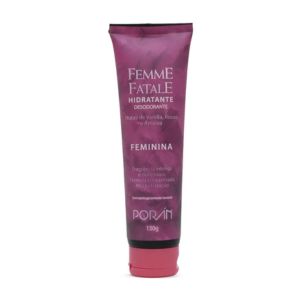 Locao Hidratante Femme Fatale Feminina 130g - Poran