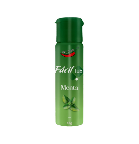 Lubrificante Beijavel Facil Lub 18g Sabor Menta Chillies