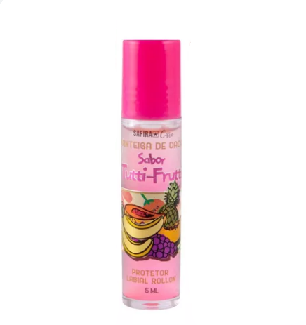 Manteiga de Cacau Sabor Tutti-Frutti Rollon - Safira