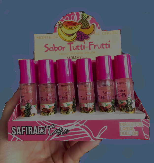 Manteiga de Cacau Sabor Tutti-Frutti Rollon - Safira — miniatura 2