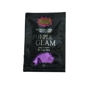 MASCARA FACIAL PEEL OFF PURPLE GLAM 8 G -SUPER PODERES - imagem 1