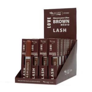 MASCARA PARA CILIOS LASH BROWN MEDIO N.40 5ML - MAX LOVE - miniatura 2