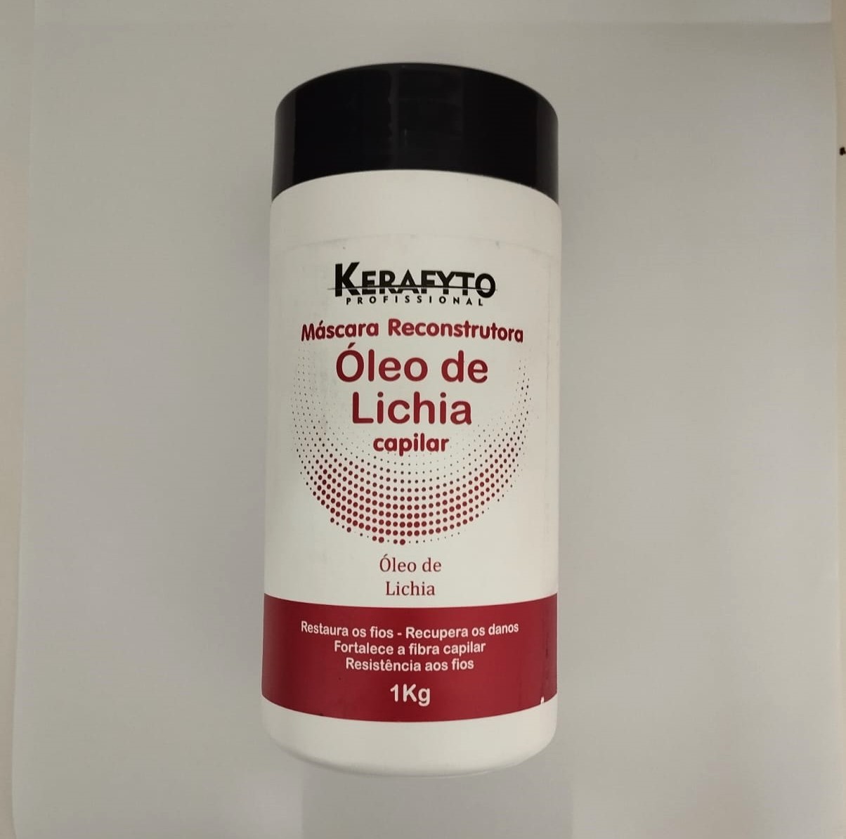 Mascara Reconstrutora Óleo de Lichia 1kg Kerafyto