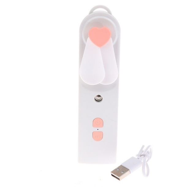 MINI VENTILADOR PORTATIL DE MÃO COM UMIDIFICADOR ( CORES SORTIDAS ) -MEY - miniatura 2