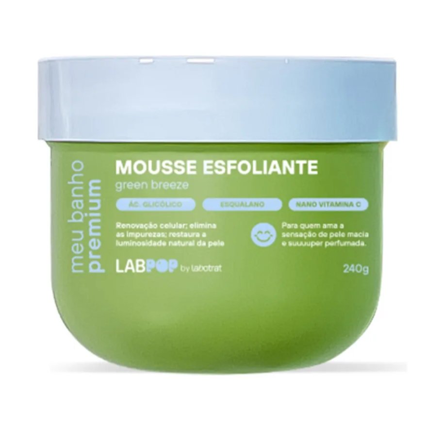Mousse Esfoliante Green Breeze 240g - Labotrat