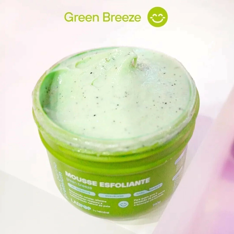 Mousse Esfoliante Green Breeze 240g - Labotrat — miniatura 2