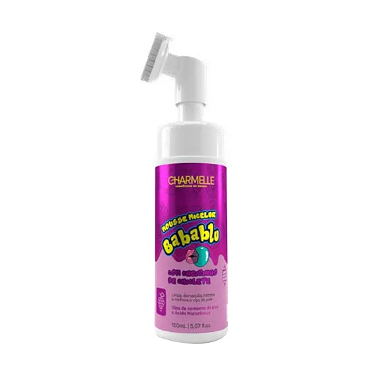 Mousse Facial Babablu Uva 150ml - Charmelle