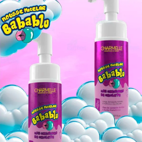 MOUSSE FACIAL BABABLU UVA 150ML - CHARMELLE - miniatura 2